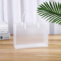 Рекламный дешевый пользовательский логотип водонепроницаемые простые прозрачные пластиктовые пакеты портативные прозрачные сумки для покупок PP